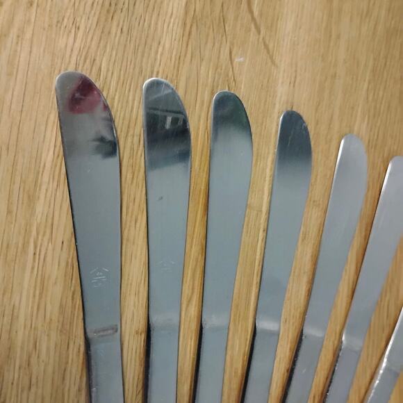 7 Habitat Terence Conran Cutlery Dinner Knives 8 1/2" Japan Stainless Vintage - Picture 6 of 8